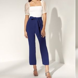 BNWT Aritzia Wilfred Tie Front Pants